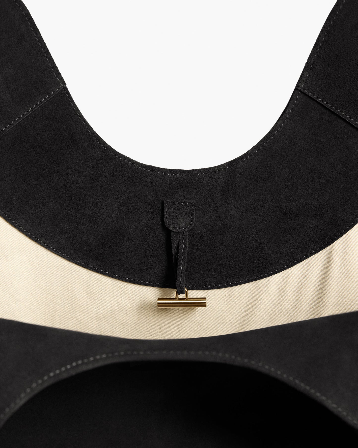 Dahlia Tote Bag Suede Black