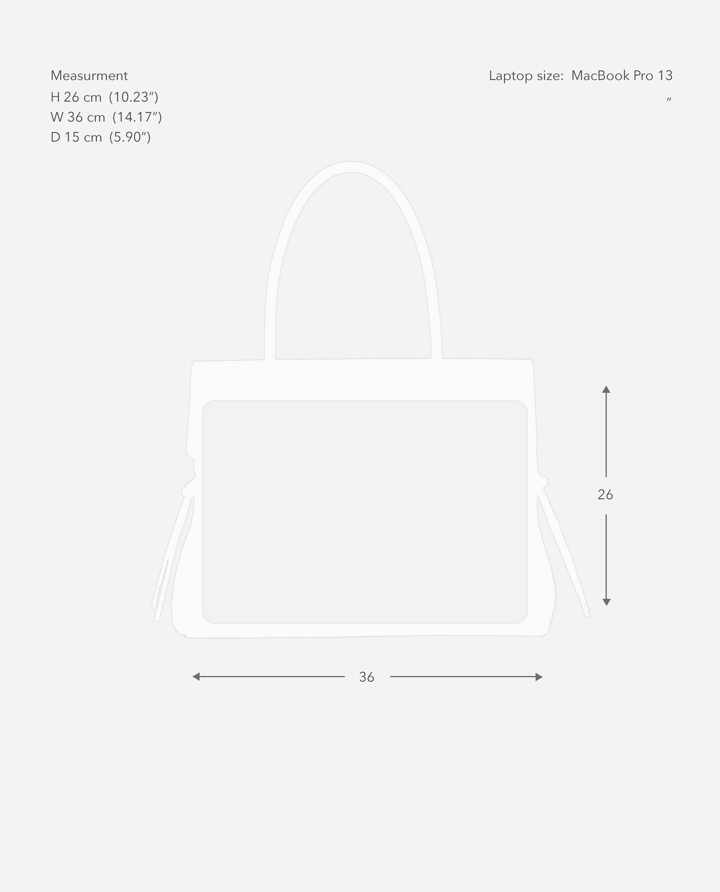 Lydia Tote Bag Grained Leather Cognac