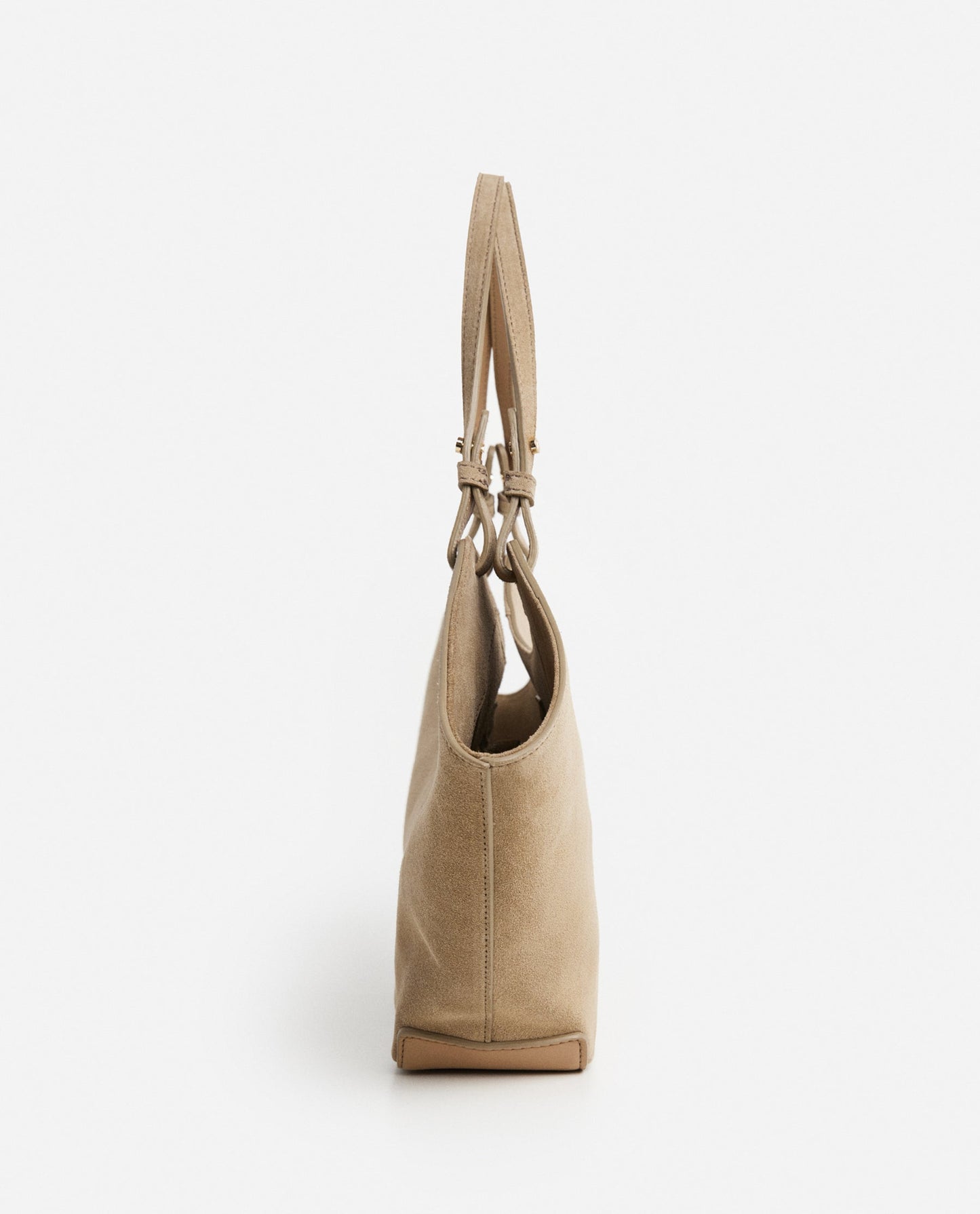 Dilba Mini Tote Bag Suede Sand