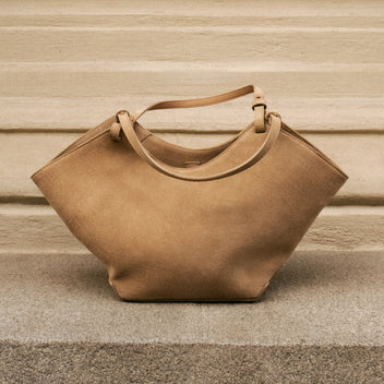 Sand Suede Caravan Bag