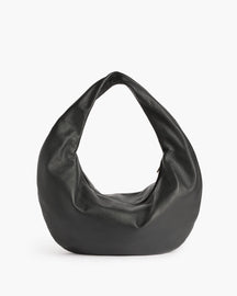 Alva Shoulder Bag Leather Black
