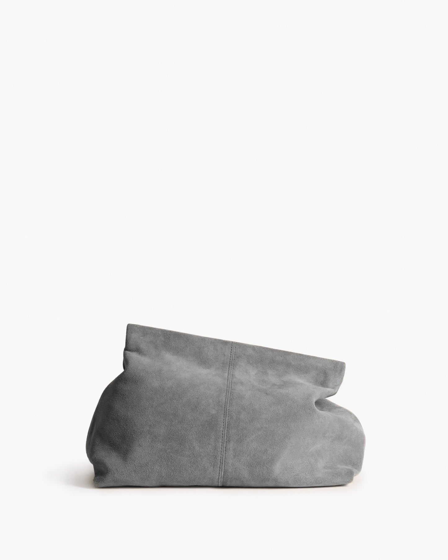 Clay Clutch Suede Grey