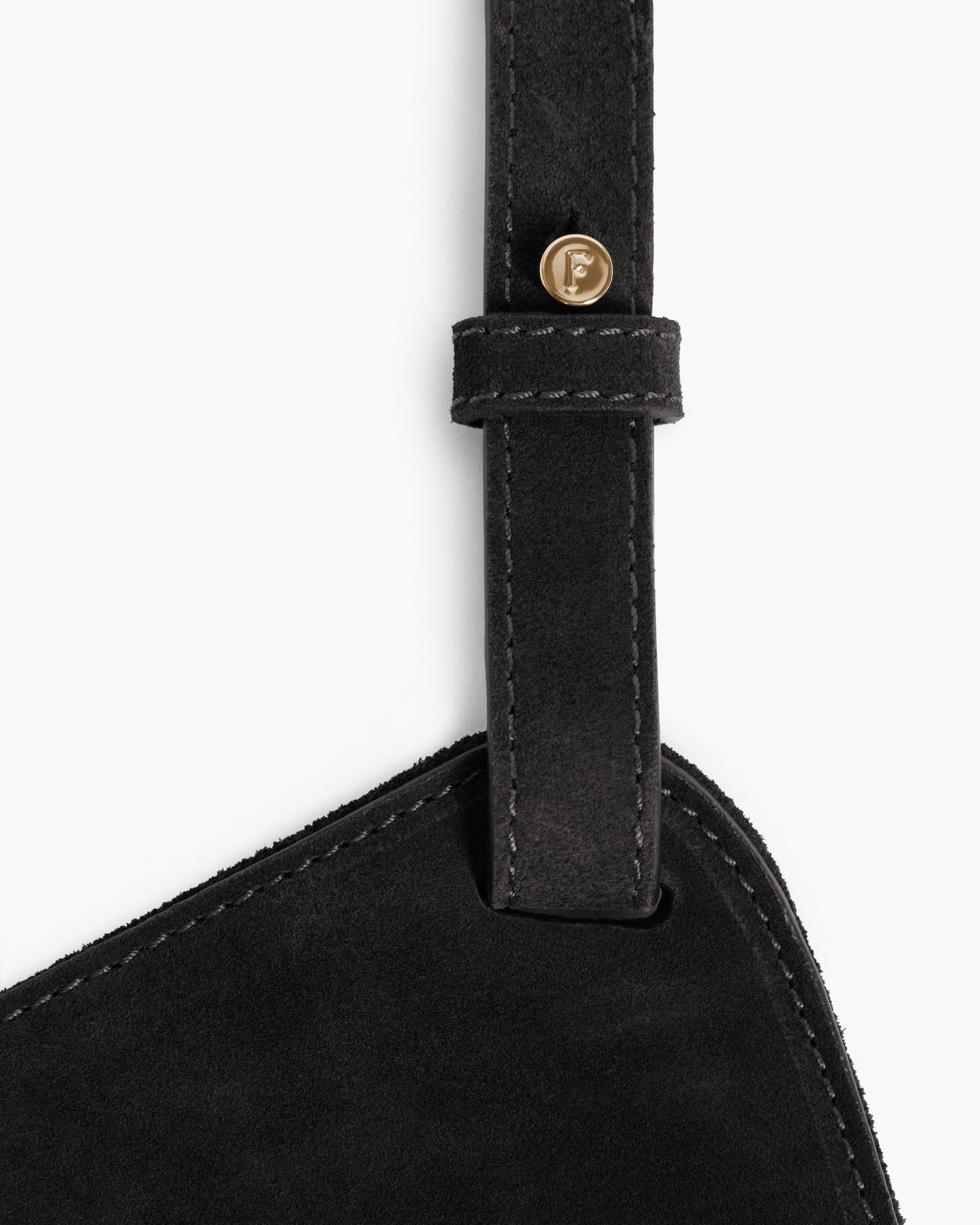 Dahlia Tote Bag Suede Black
