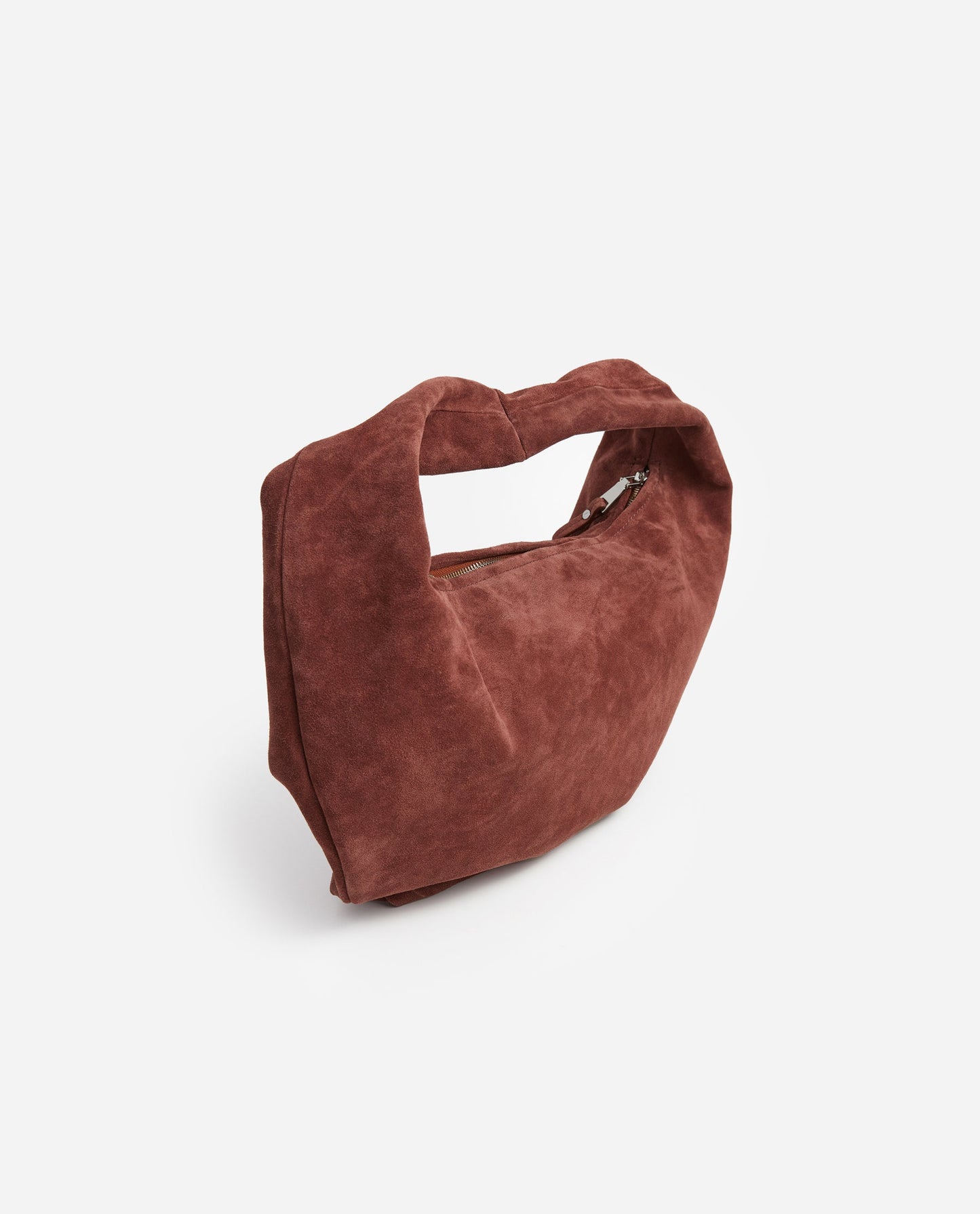 Alva Shoulder Bag Suede Rust