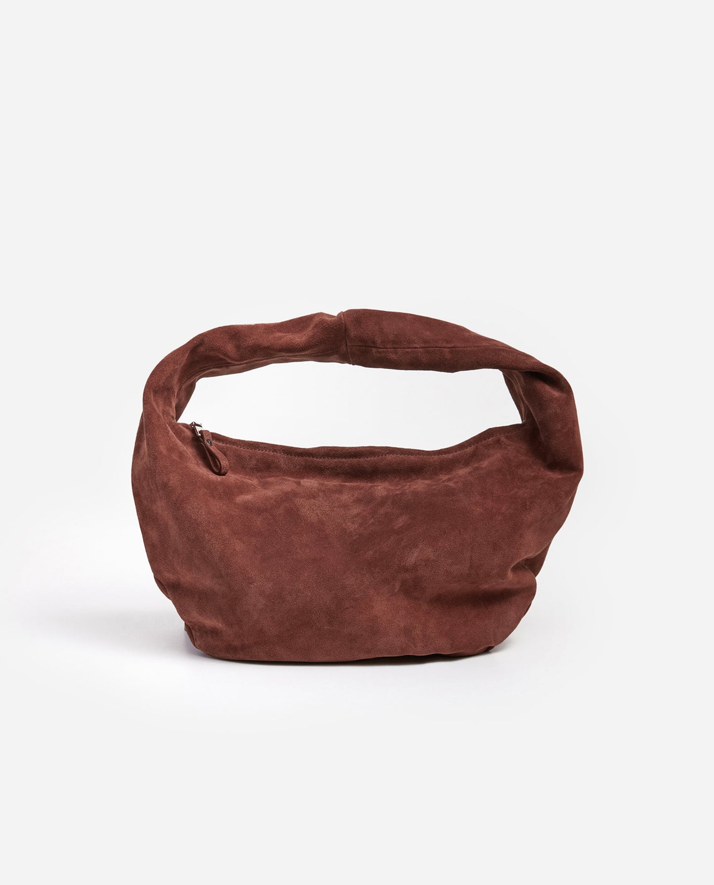 Alva Shoulder Bag Suede Rust