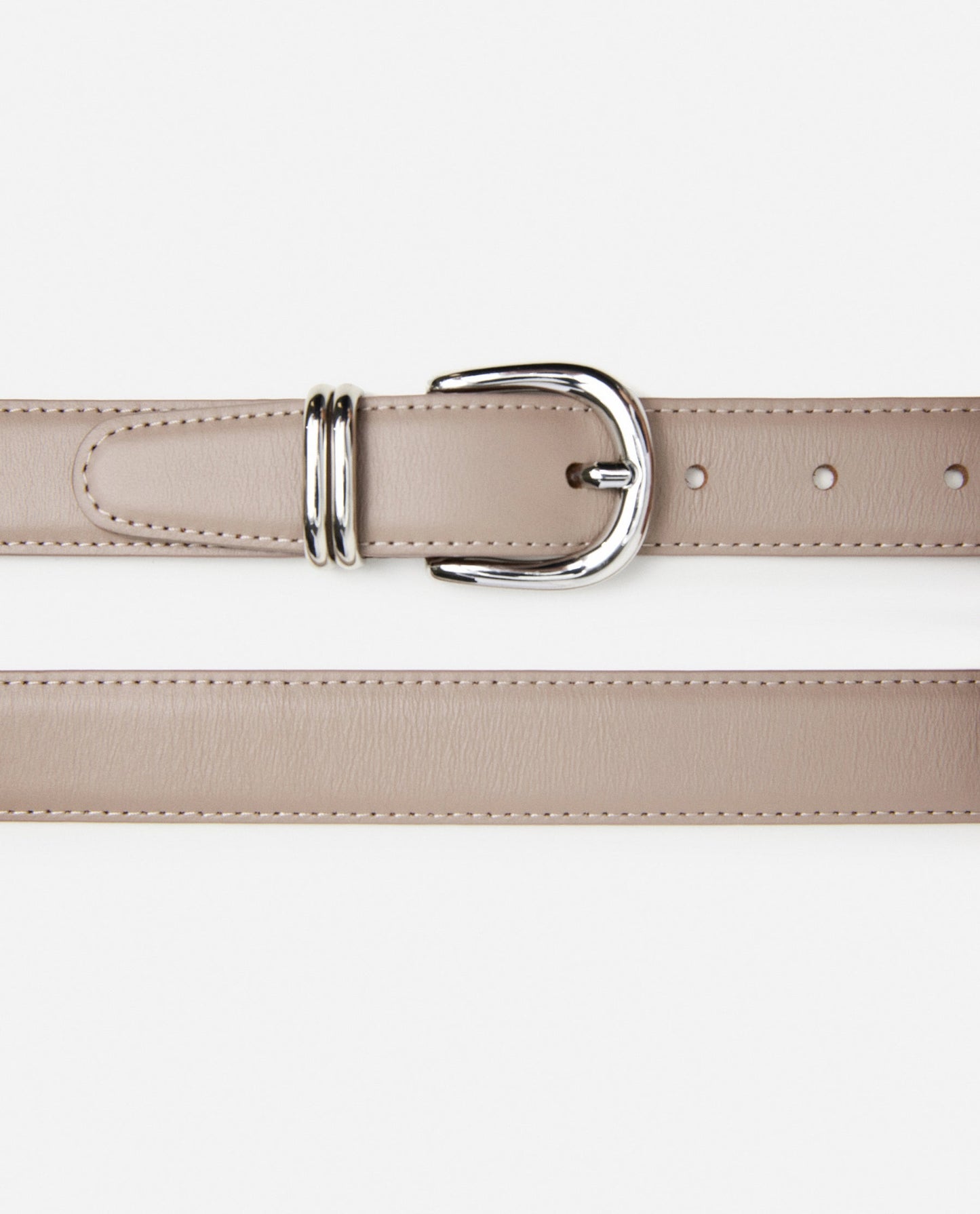 Beatrice Belt Leather Taupe