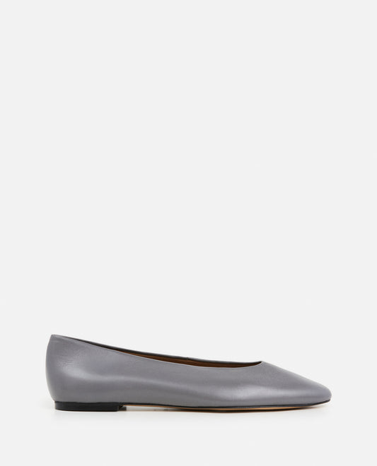 Belinda Leather Stone Grey