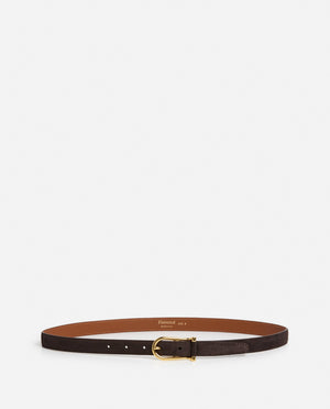 Betty Belt Suede Chocolate