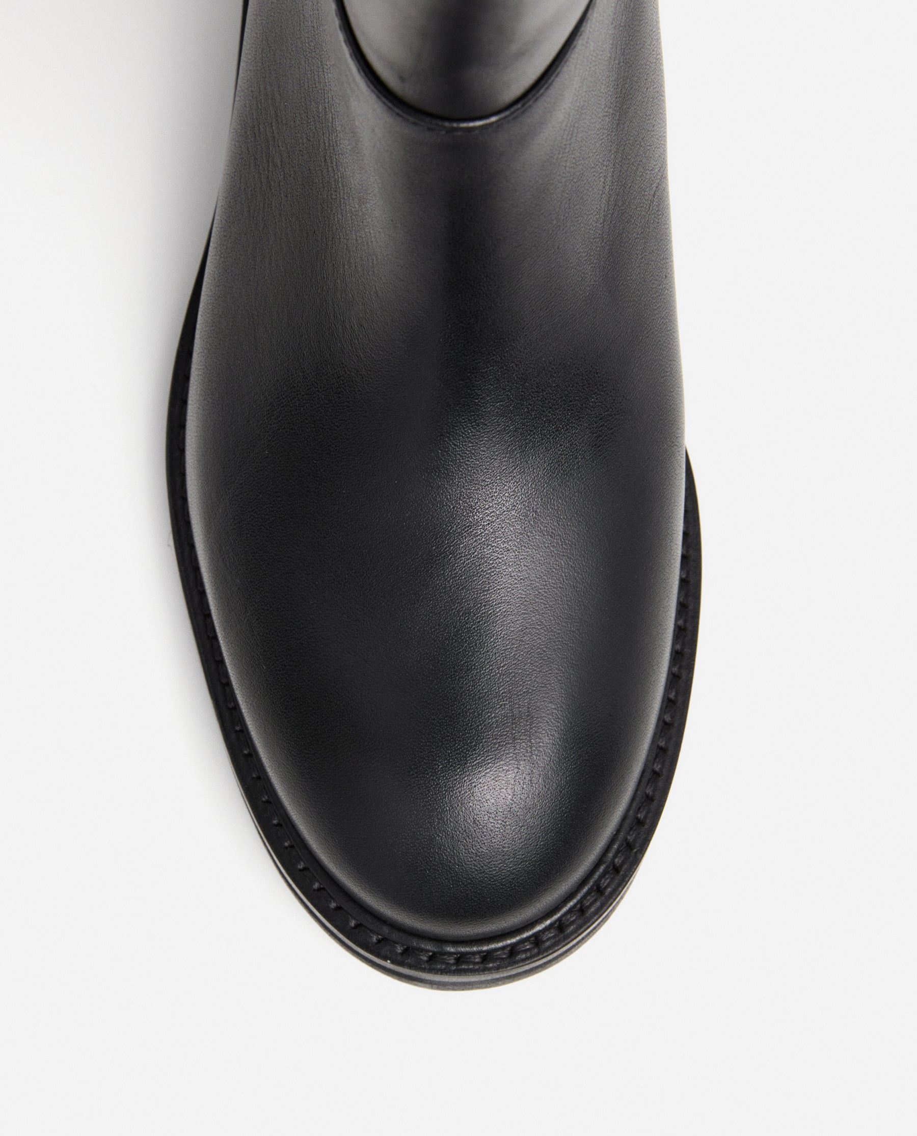 Frances Leather Black