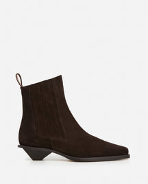 Indigo Suede Chocolate