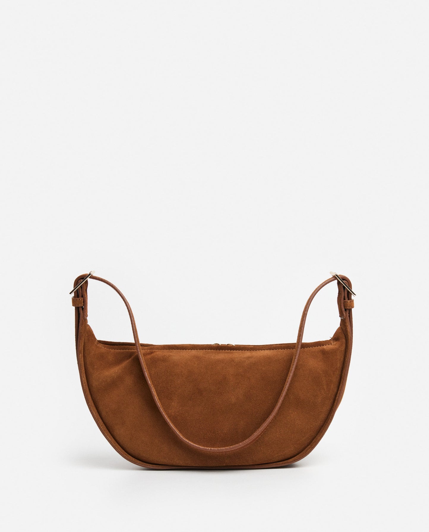 Irma Shoulder Bag Suede Bourbon