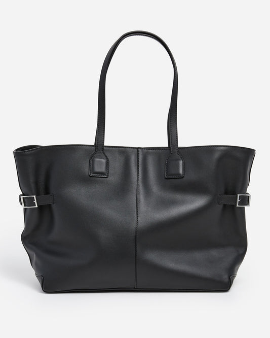 Lesley Tote Bag Leather Black