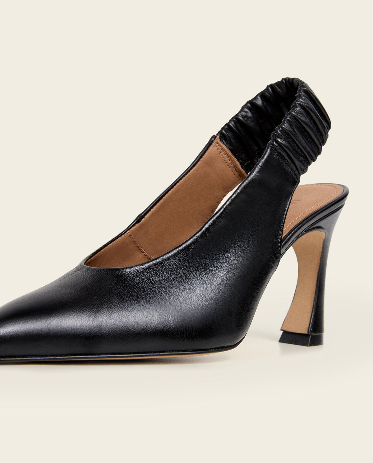 Lilian Leather Black