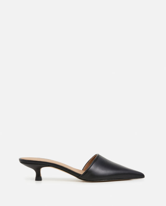 Noomi Leather Black