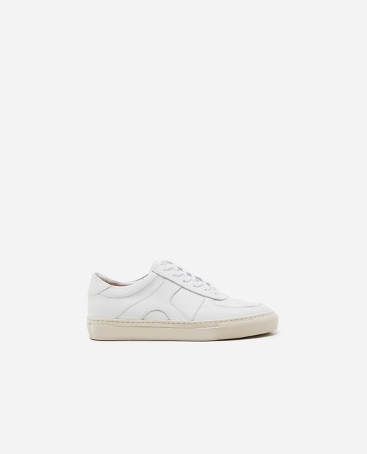 Solna Leather White