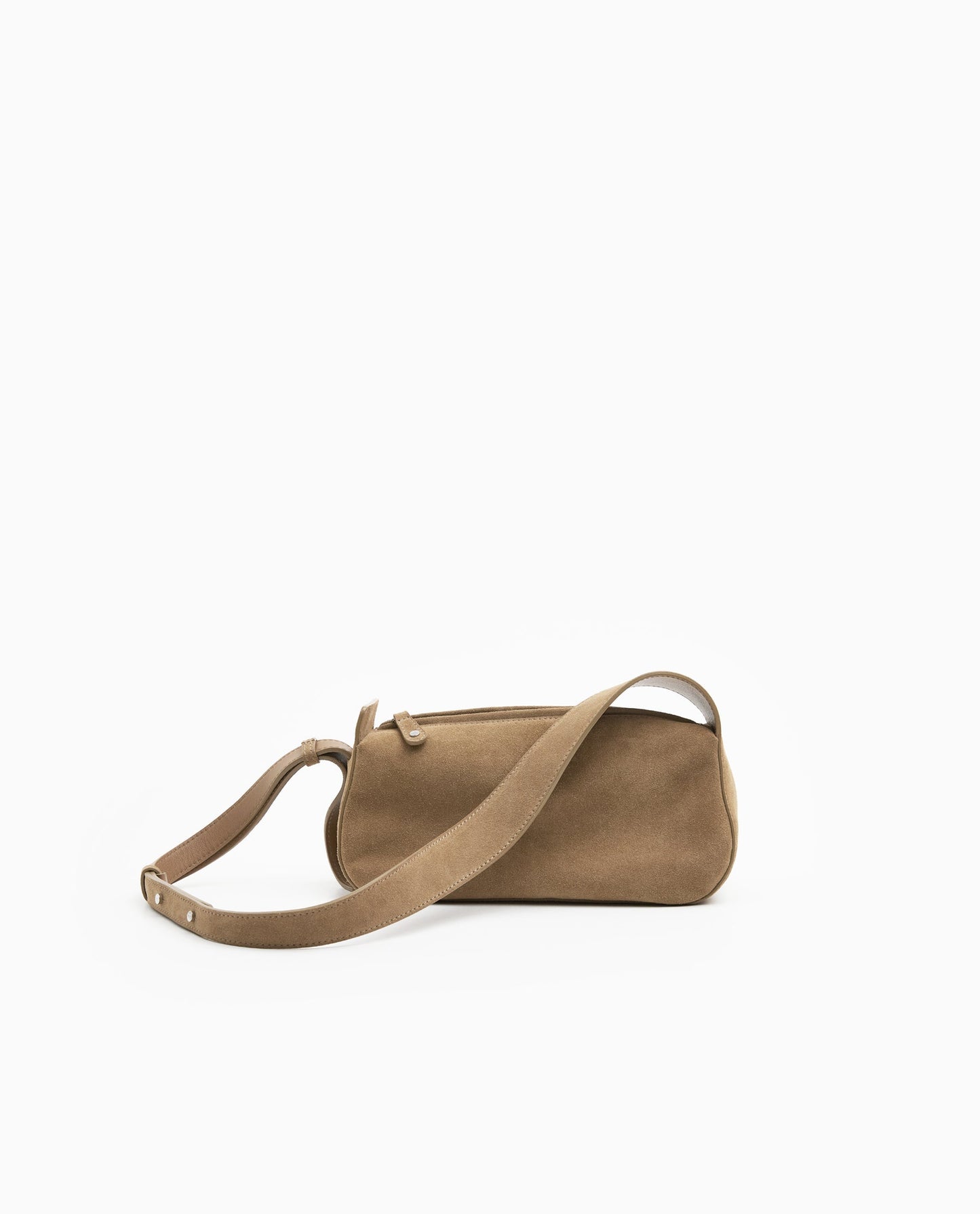 Tuna Shoulder Bag Suede Sand