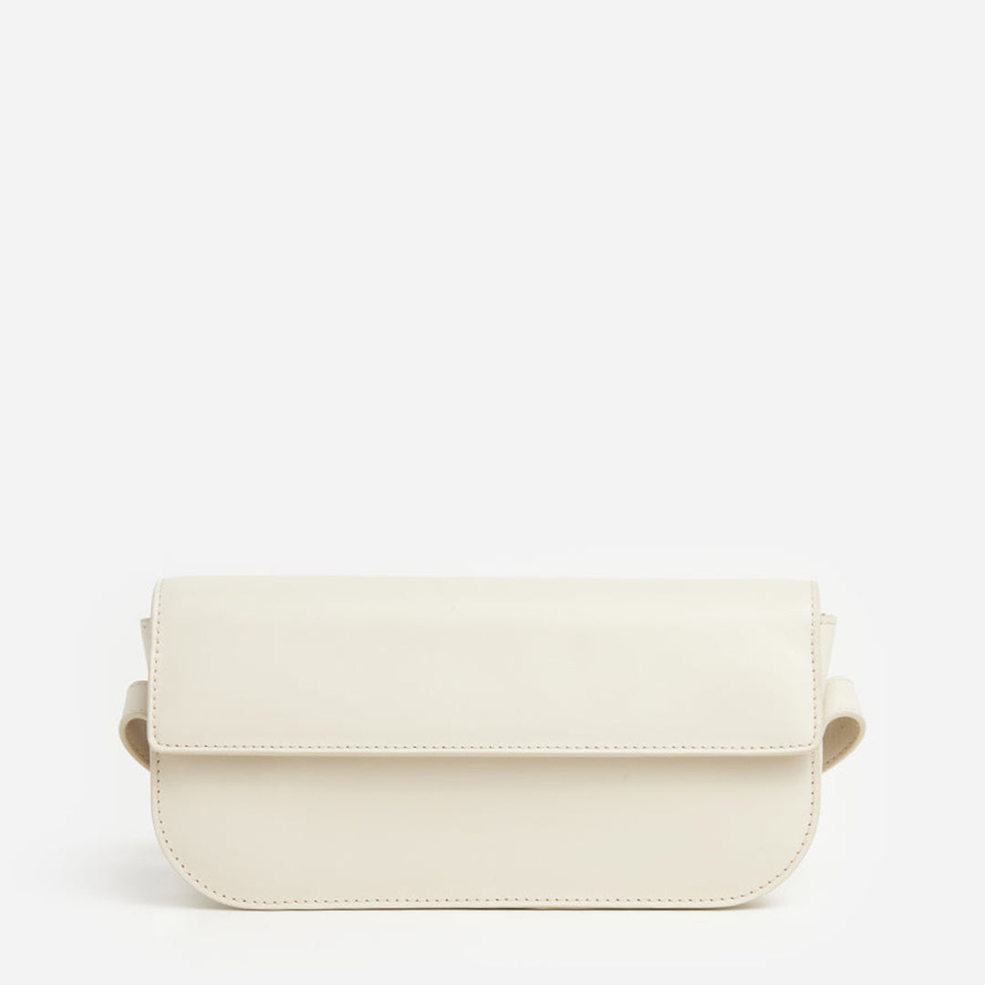 Lillie Shoulder Bag Leather Vanilla