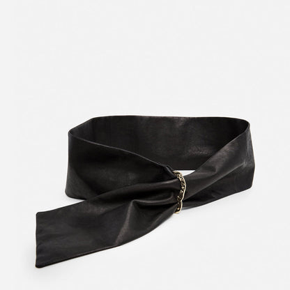 Savannah Belt Leather Black