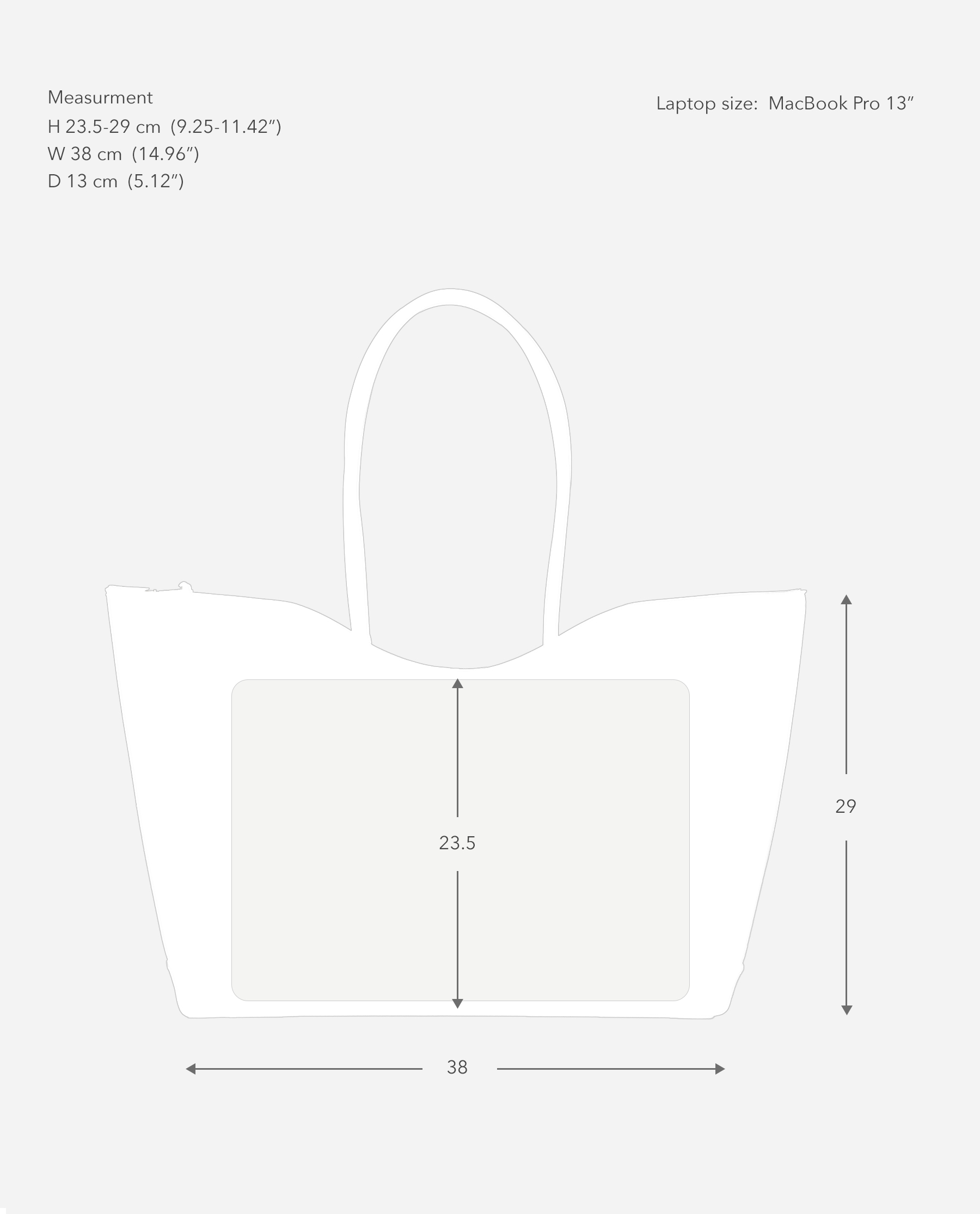 Gaia Tote Bag Leather Chocolate